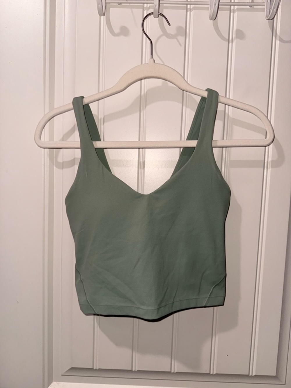 lululemon athletica Sage Green V-Neck Tank